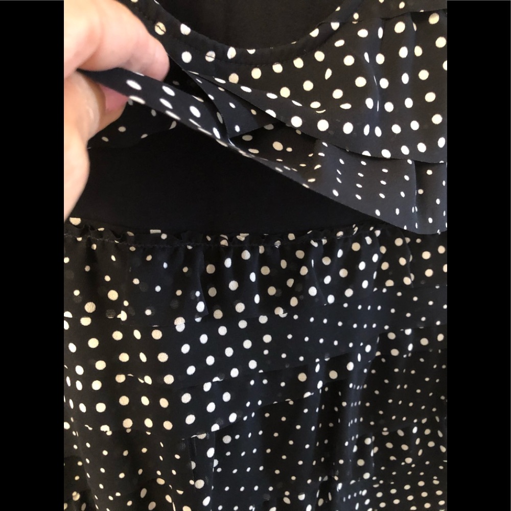 Loft top - XS- NWT - Navy blue and white - Picture 5 of 6